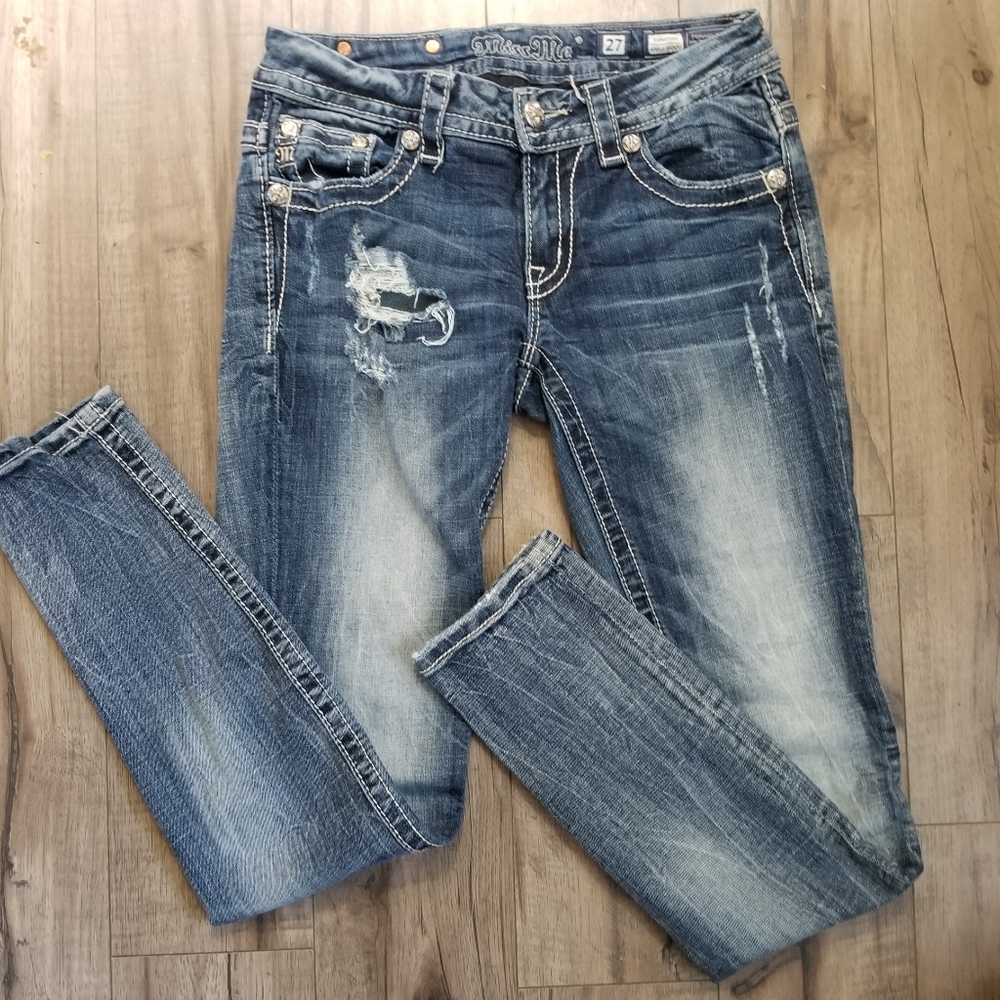 Miss Me Signature Ankle Skinny Jeans